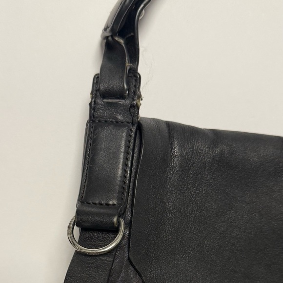 Allsaints Maya Leather foldable Shoulder
Bag in Taupe MSRP: $395 black - Picture 5 of 8
